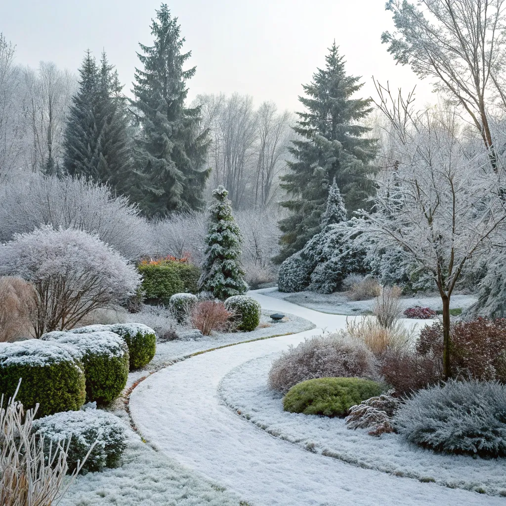 Winter garden design